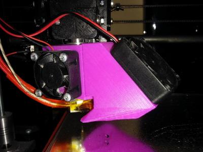 Kit de ventilador para Hotend con cabezales intercambiables.