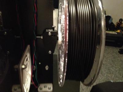 Spool holder for mendel90, nophead kit, to ColorFabb and more