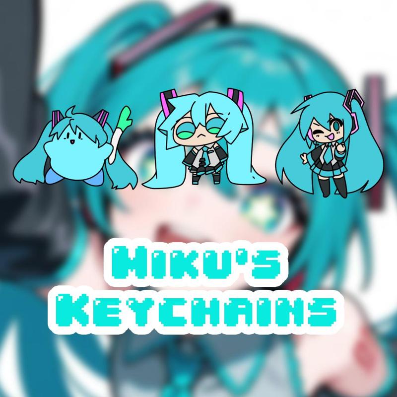 Hatsune Miku Keychains Pack