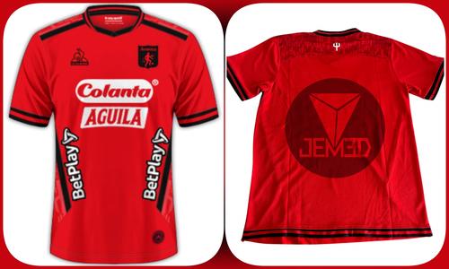 KEYCHAIN AND PICTURE OF THE AMERICA DE CALI JERSEY 24/25