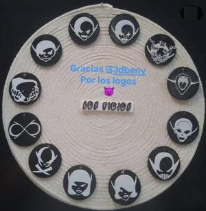 Los Piojos Key Rings x15 Complete Full Pack