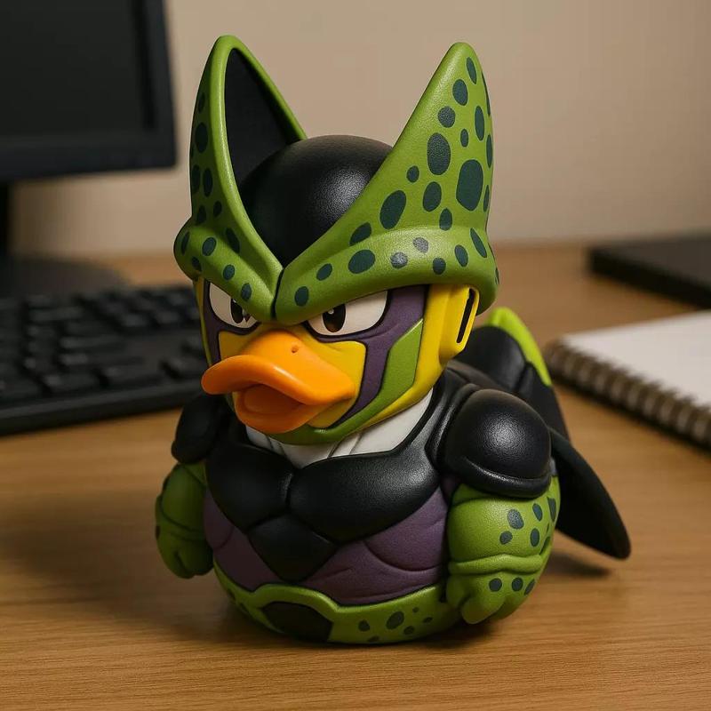 Rubber Duck - Dragon Ball Z Cell model  - 3d print