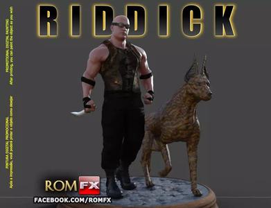 Riddick Action Figure Printable - Vin Diesel