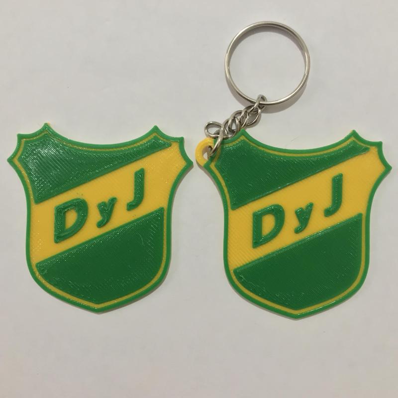 Key ring and Logo Defensa y Justicia