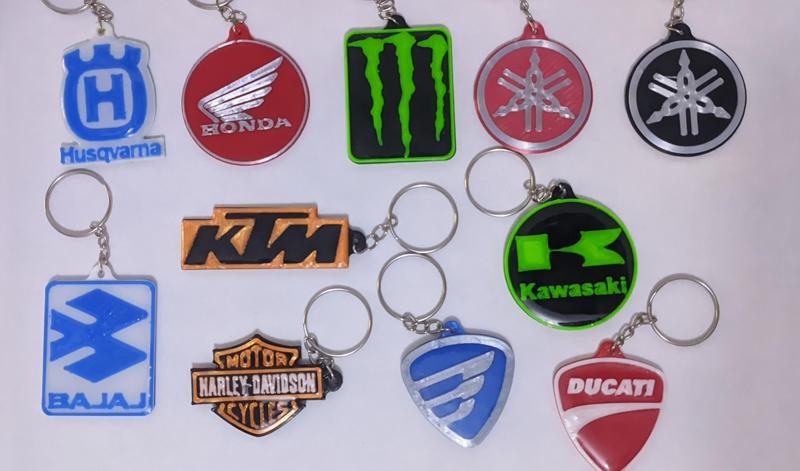MOTORCYCLE KEYRING
