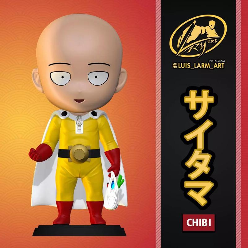 Saitama Chibi One Punch Man