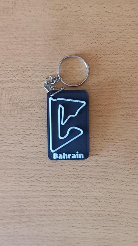 BAHARAIN Circuit Keychain