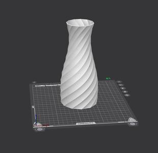 Elegant 3D Printable Vase – Modern Decorative Flower Vase