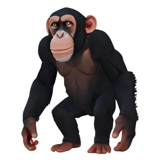 Realistic Chimpanzee