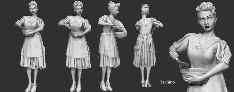 Lucille Ball 3d print