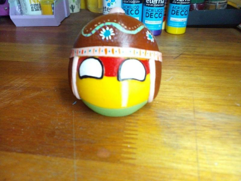 countryballs peru and bolivia
