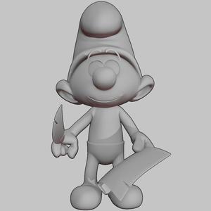 THE SMURFS - Boy Poet Smurf