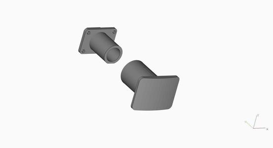 Heavy-duty throw-over buffer Track1