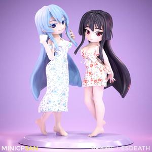 Akame and Esdeath - Cute Summer Showdown - Akame ga Kill