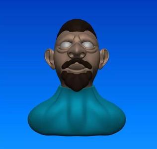 Man sculpt