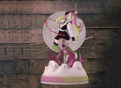 Kanroji Mitsuri 3D Model Ready to Print