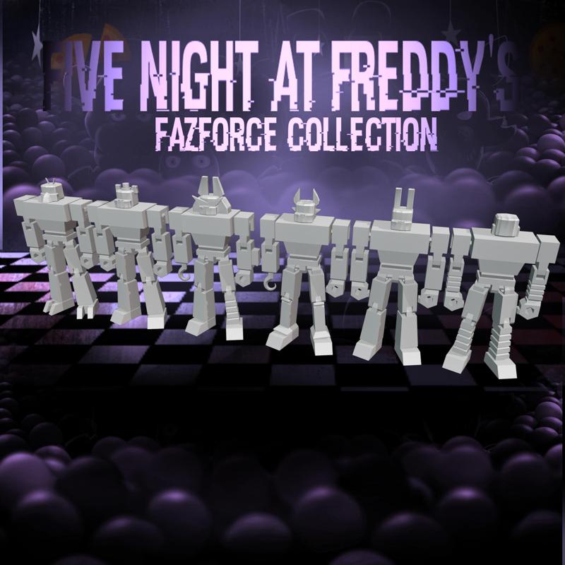 FazForce Collection Five Night At Freddy's Figurines