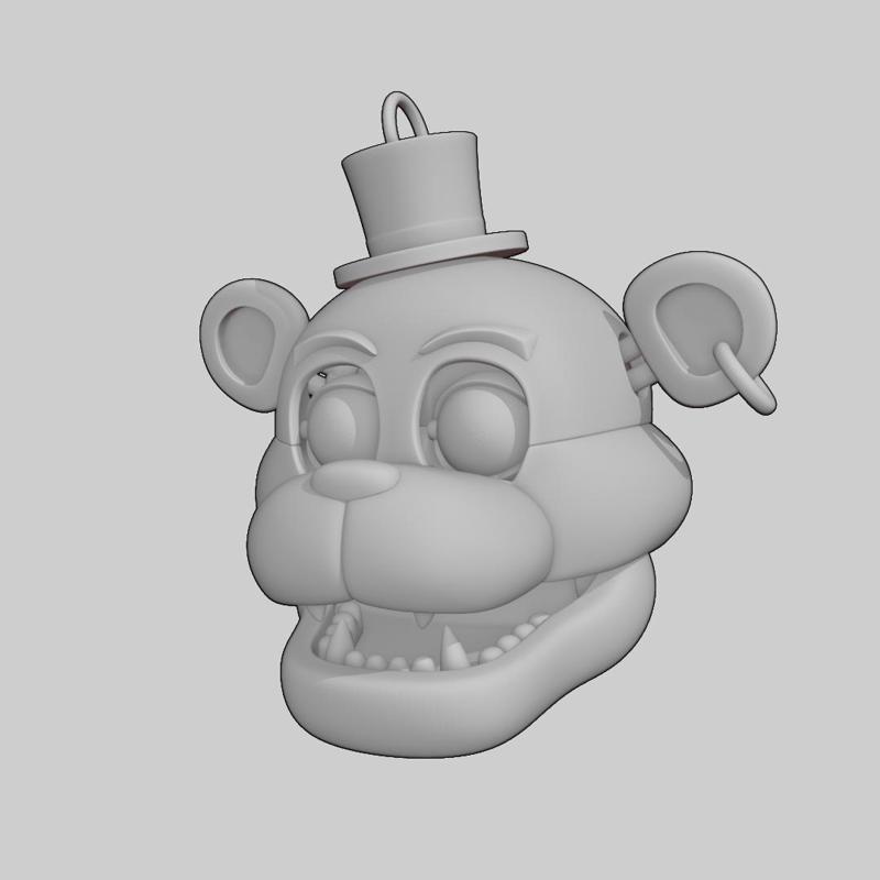 FNAF / FIVE NIGHTS AT FREDDY'S KEYCHAIN PACK FREDDY FREDDY SHAMROCK FREDDY FUNTIME FREDDY GLAMROCK KEYRING LLAVERO CHRISTMAS ORNAMENT