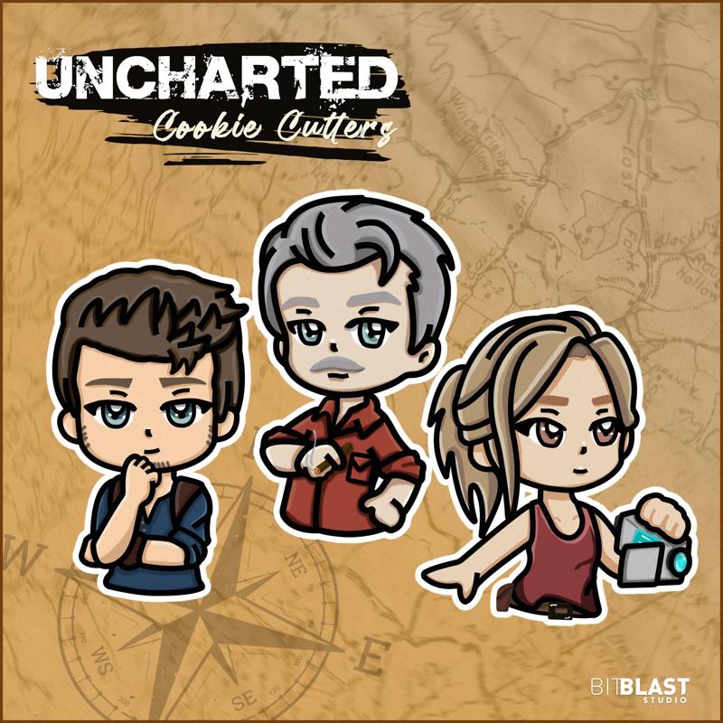 Uncharted Cookie Cutters