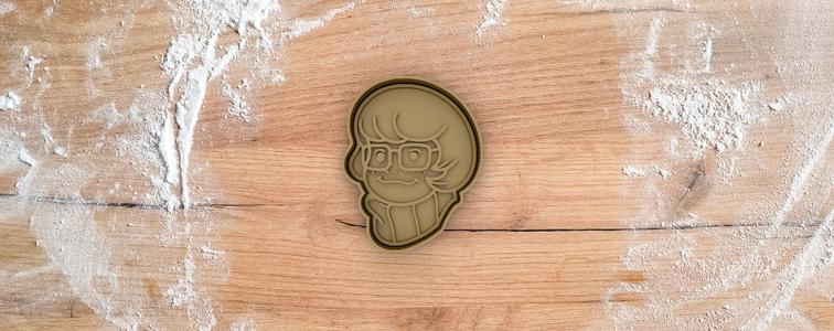 Belma cookie cutter from Scooby-Doo