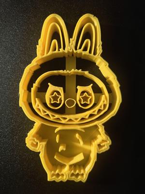 Labubu Star eyes cookie cutter