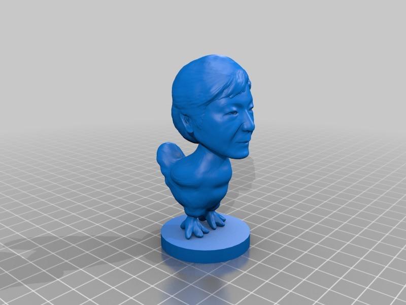 징역 100년 형으로 감옥에서 썪는 갖힌 닭 근혜