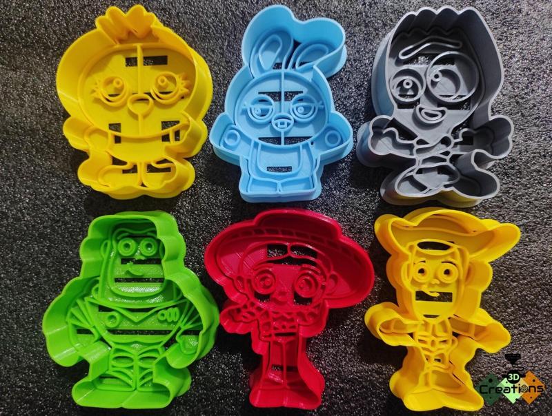 Cookie cutters-toy story-
