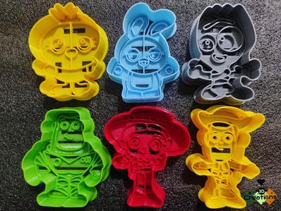 Cookie cutters-toy story-