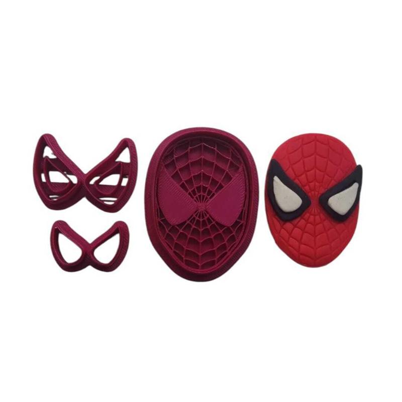 Cortador Modulado Rosto do Homem Aranha