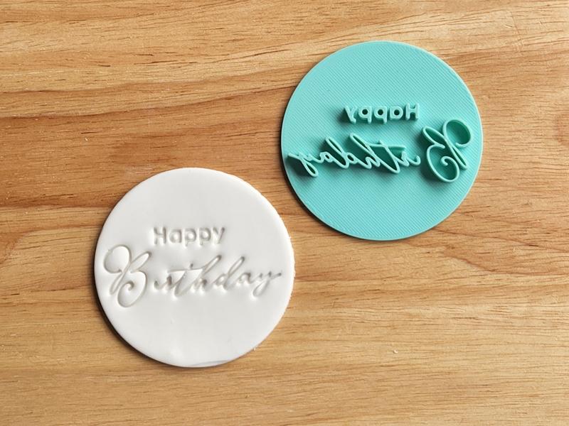 Happy Birthday Cookie Cutter
