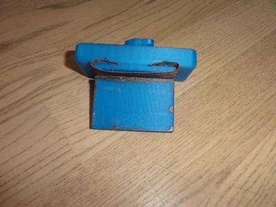 Emery cloth holder for ski and snowboards