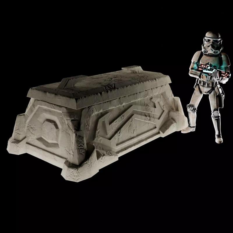 Custom Forgotten Sith Sarcophagus