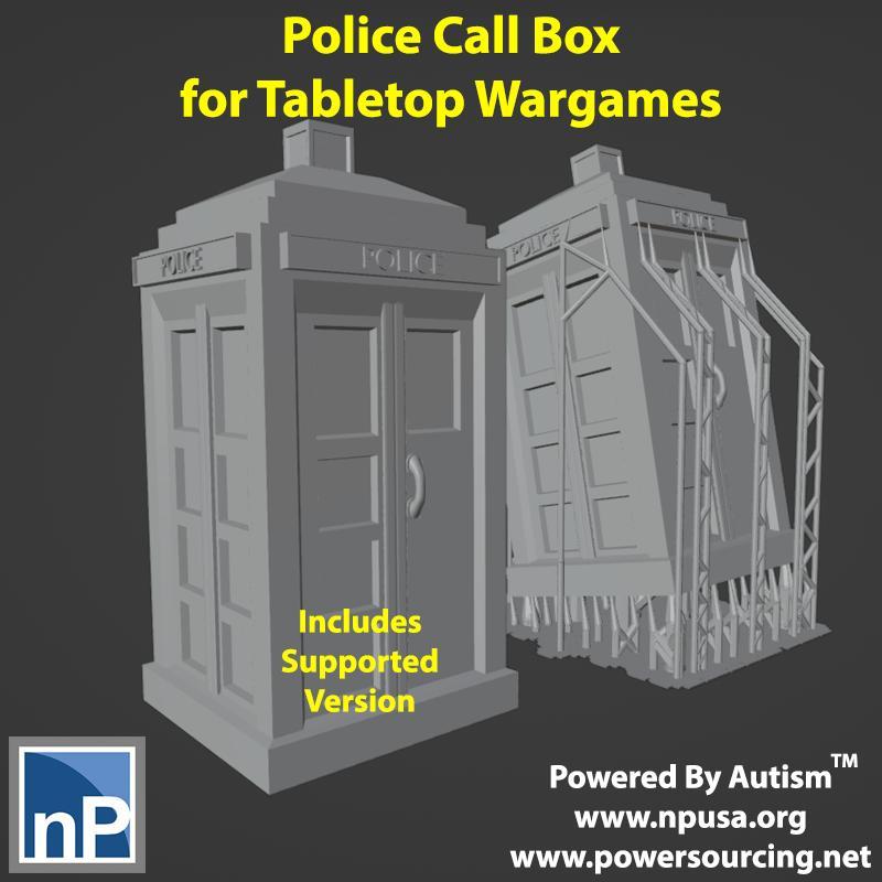 Modern Marvels - November 2023 Police Call Box