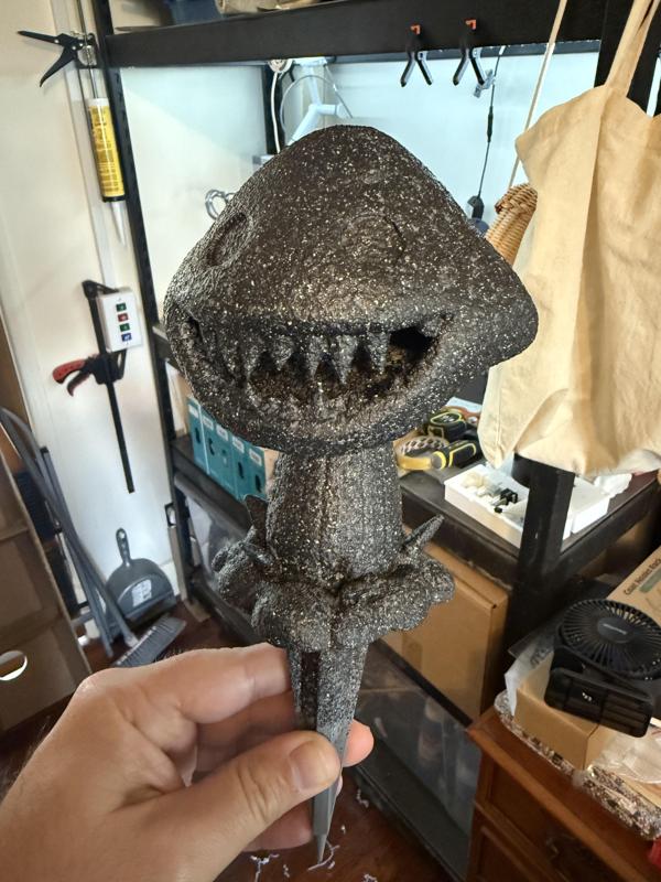 Smiling Mushroom Gnome