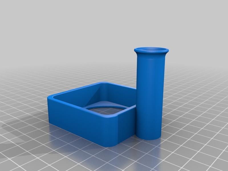 Chlori (Dichloromethane) solvent cement dispenser pot holder with brush stand.