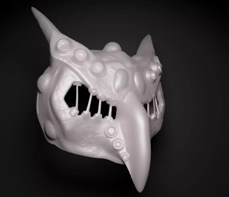 Angry Owl - Bird Cosplay Face Prom Mask