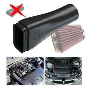 BMW E90 E91 air intake hose pipe adapter to high flow filter of 75mm