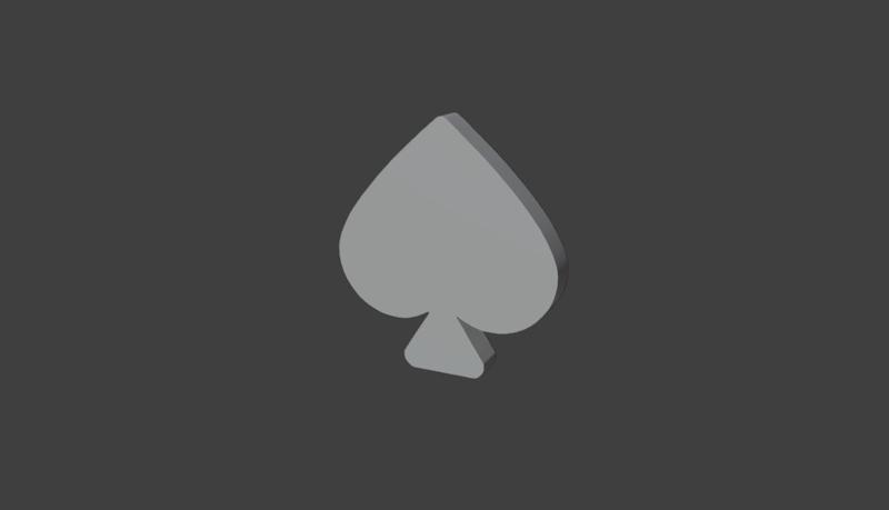 Spades Figure - Playing Cards/Poker