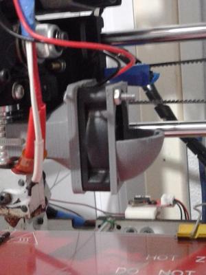 Fan duct 40mm One Quarter Sphere