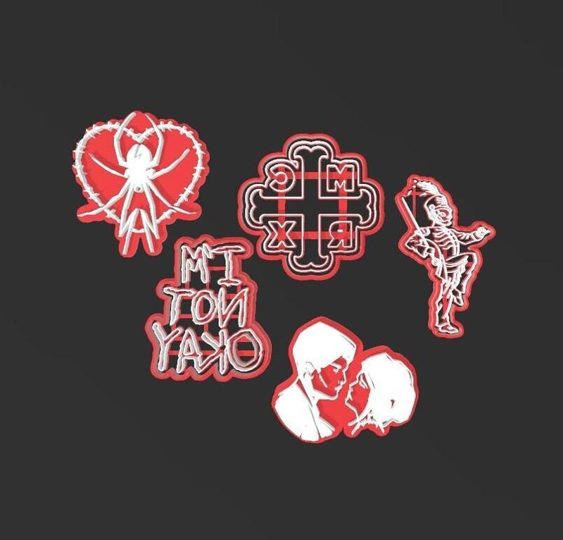 My Chemical Romance, Stamps and Cookie Cutters