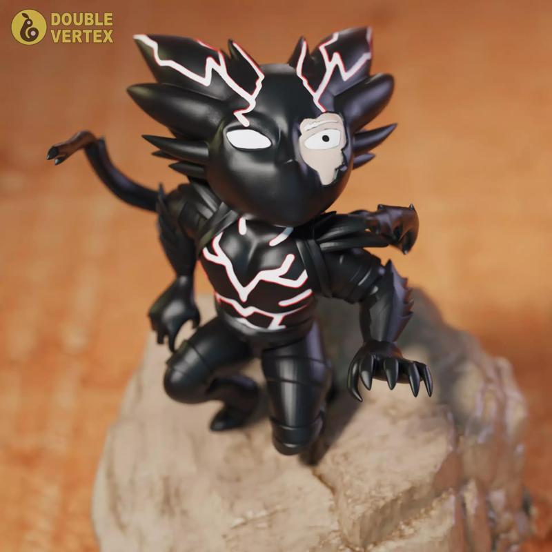 Chibi Monster Garou - One Punch Man Anime Figure for 3D Printing