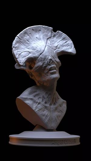 Bust Angel of Death From Hellboy
