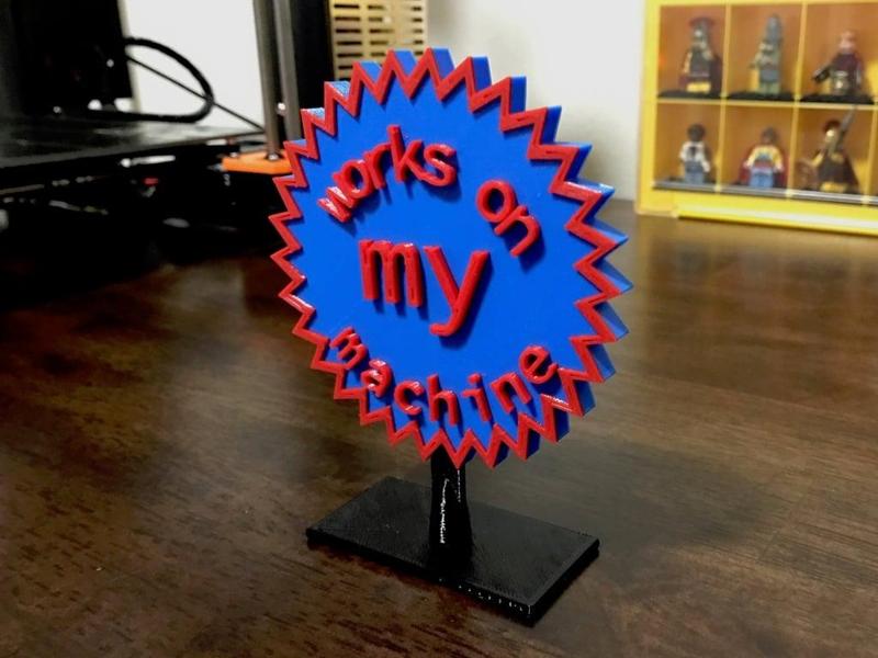 Works on my machine 