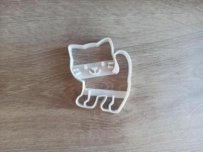 Kawaii Cat Cookie Cutter