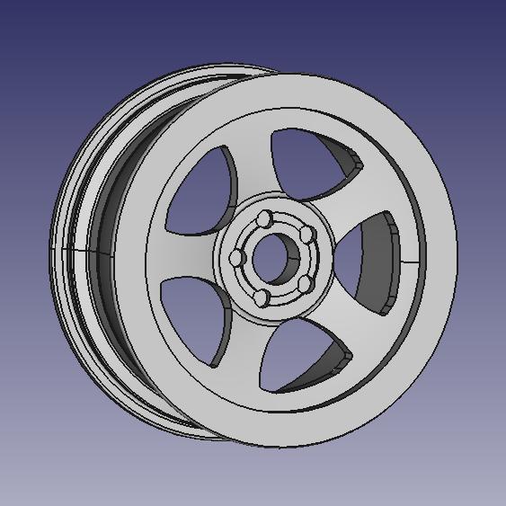 WHEEL RIM 3D DESIGN