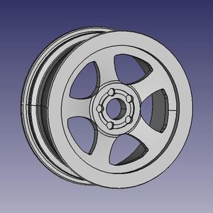 WHEEL RIM 3D DESIGN