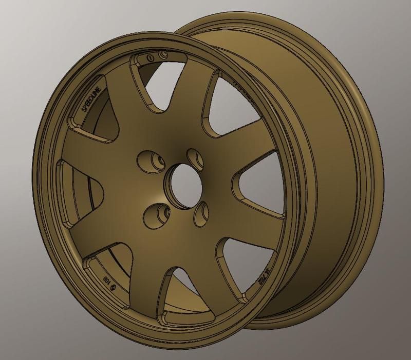 Speedline SL782 rim for Renault Clio Williams