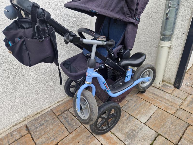 Wheel holder for Cybex Priam