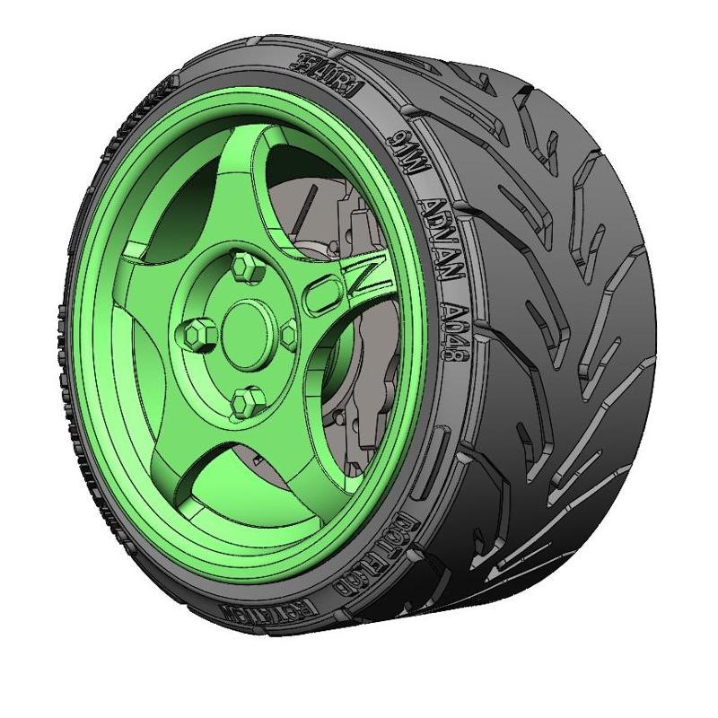 OZ racing chrono 1/64 scale