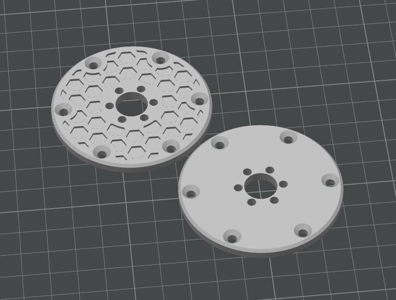 Replacement Face Plate/Spoke for RC4WD Bully2 MOA OE Beadlock Wheels